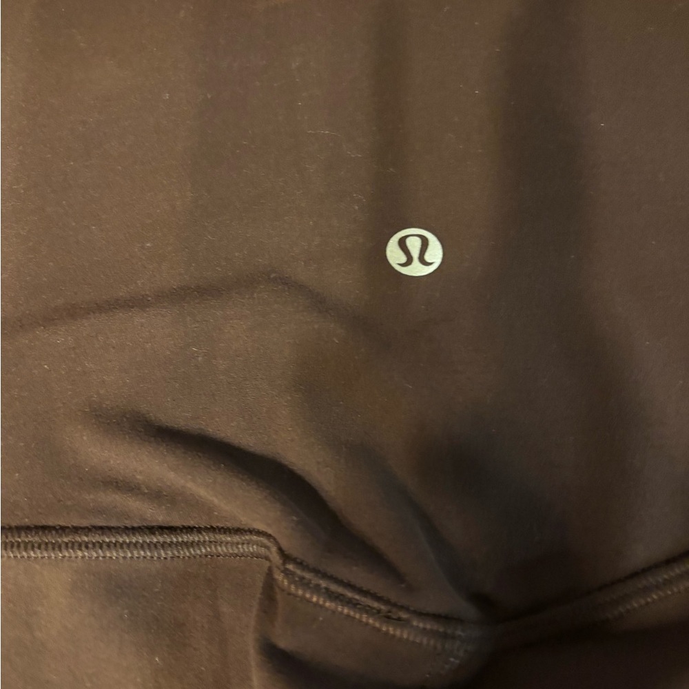 Lululemon Athletica Brown Leggings Sleek Stretchy Fit - Picture 3 of 5